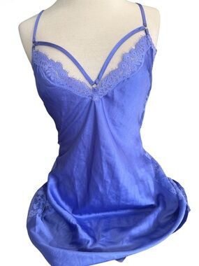 Victoria's Secret Satin Chemise in Violet